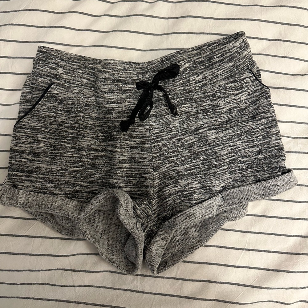 Grey lounge shorts